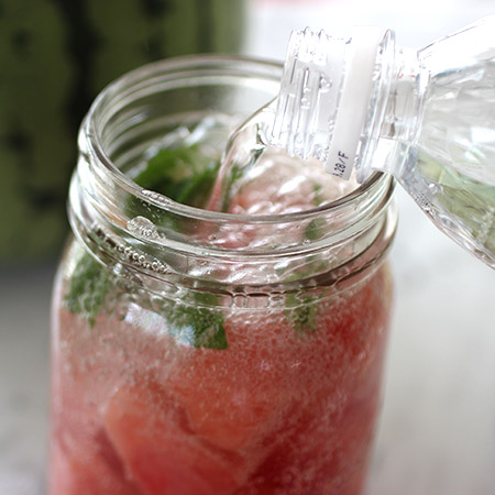 watermelon mojito