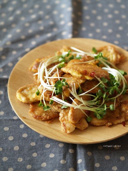 チキンピカタの甘酢漬け