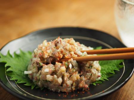 アジのなめろう、なめろう丼025.jpg