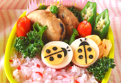 akinoichigoさんの「テントウムシのお弁当」