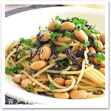 大豆とひじきのヘルシーペペロンチーニ