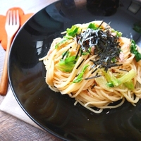 ツナとバターのまろやかたらこスパゲティ