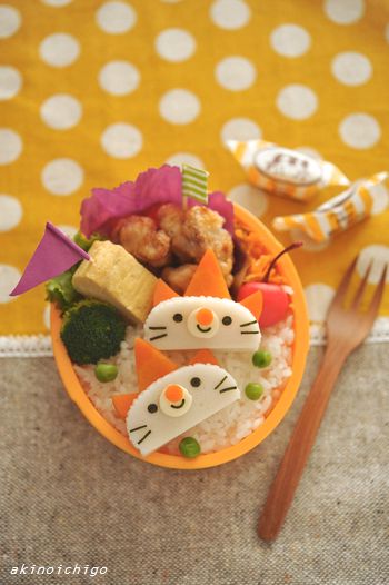 かまぼこネコちゃんのお弁当 キャラ弁連載 15分でできる簡単キャラクター弁当 公式連載 レシピブログ