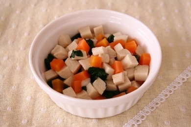 高野豆腐の含め煮 カミカミ期 クーピーさんの赤ちゃんが喜ぶ離乳食レシピ 公式連載 レシピブログ