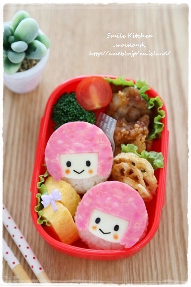 ピンクなおかっぱちゃんのお弁当 キャラ弁連載 初めてでも楽しく作れる 3dキャラ弁当 公式連載 レシピブログ