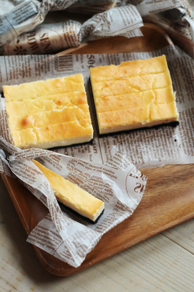 チーズ ケーキ スティック スティックチーズケーキ レシピ・作り方