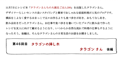 第46回目 タラゴンの挿し木 タラゴンさん 後編