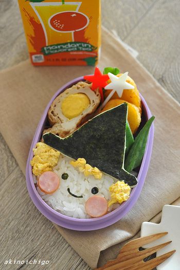 魔女のお弁当 キャラ弁連載 15分でできる簡単キャラクター弁当 公式連載 レシピブログ