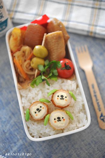 わんちゃんのお弁当 キャラ弁連載 15分でできる簡単キャラクター弁当 公式連載 レシピブログ