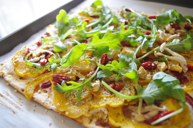 pumpkin flatbread