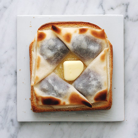 yatsuhashi toast