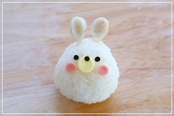 うさぎちゃんツインズおにぎり