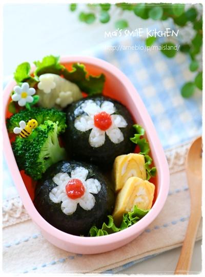 お花おにぎりのお弁当 キャラ弁連載 初めてでも楽しく作れる 3dキャラ弁当 公式連載 レシピブログ