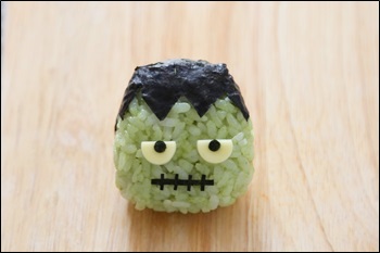 ハロウィンキャラおにぎり