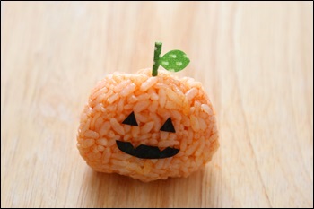 ハロウィンキャラおにぎり
