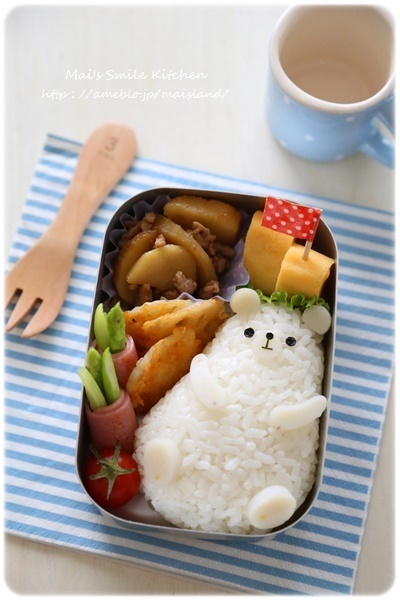 白くまさんのお弁当