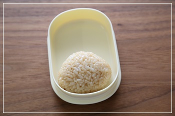 リスさんのおにぎり弁当