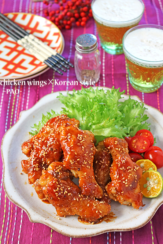 フライパンで簡単やみつき 鶏手羽元の韓国風甘辛チキン ぱおの15分でできる 忙しい日の簡単スピードごはん 公式連載 レシピブログ