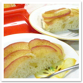 やっぱり手作りがいいね♪アップルヨーグルトケーキ