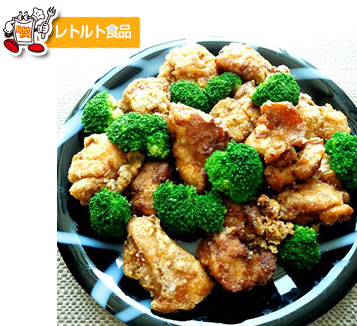 ピリッと辛い麻婆なお味の鶏のから揚げ