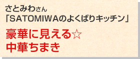 豪華に見える☆中華ちまき