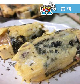 さんま缶と豆腐の海苔巻きピカタ