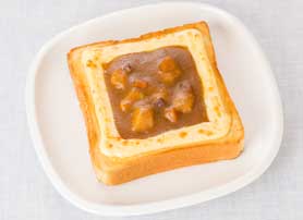 カレーマヨトースト