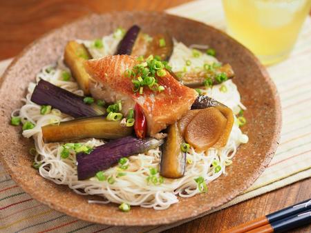 赤魚と茄子の煮魚そうめん062.jpg